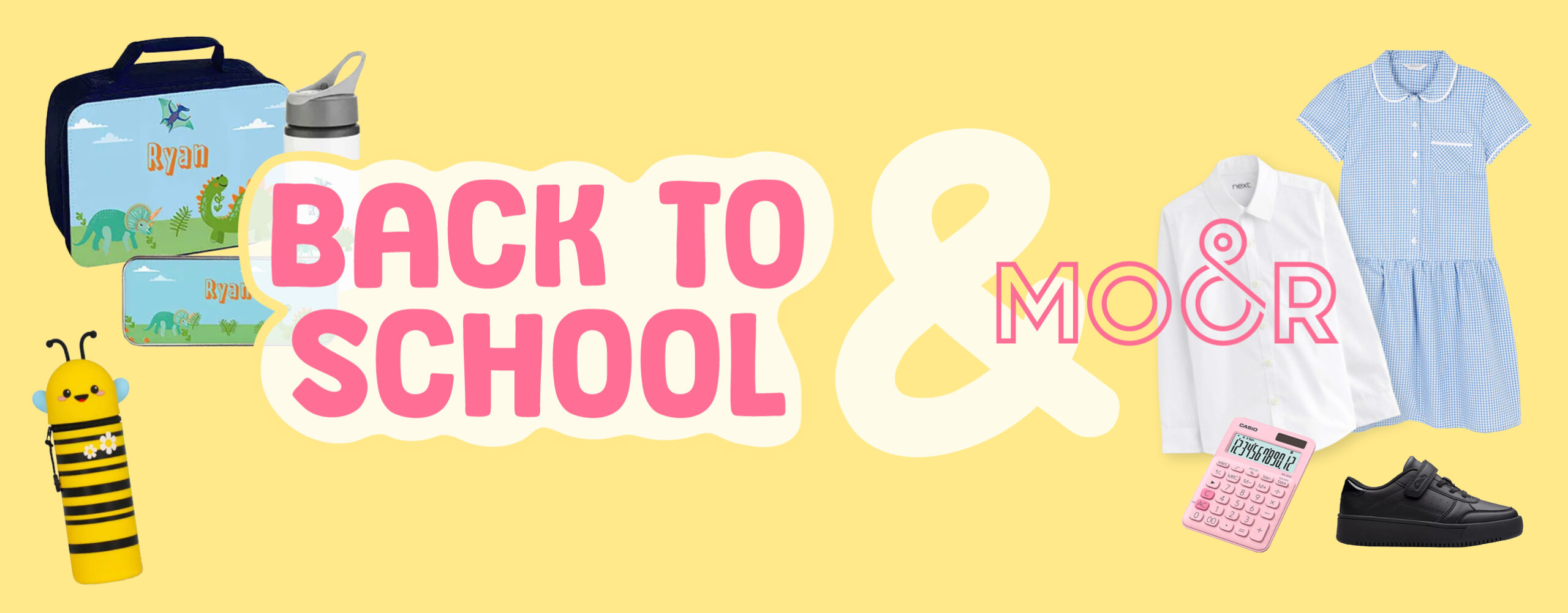 Back to School Web Banner – Desktop