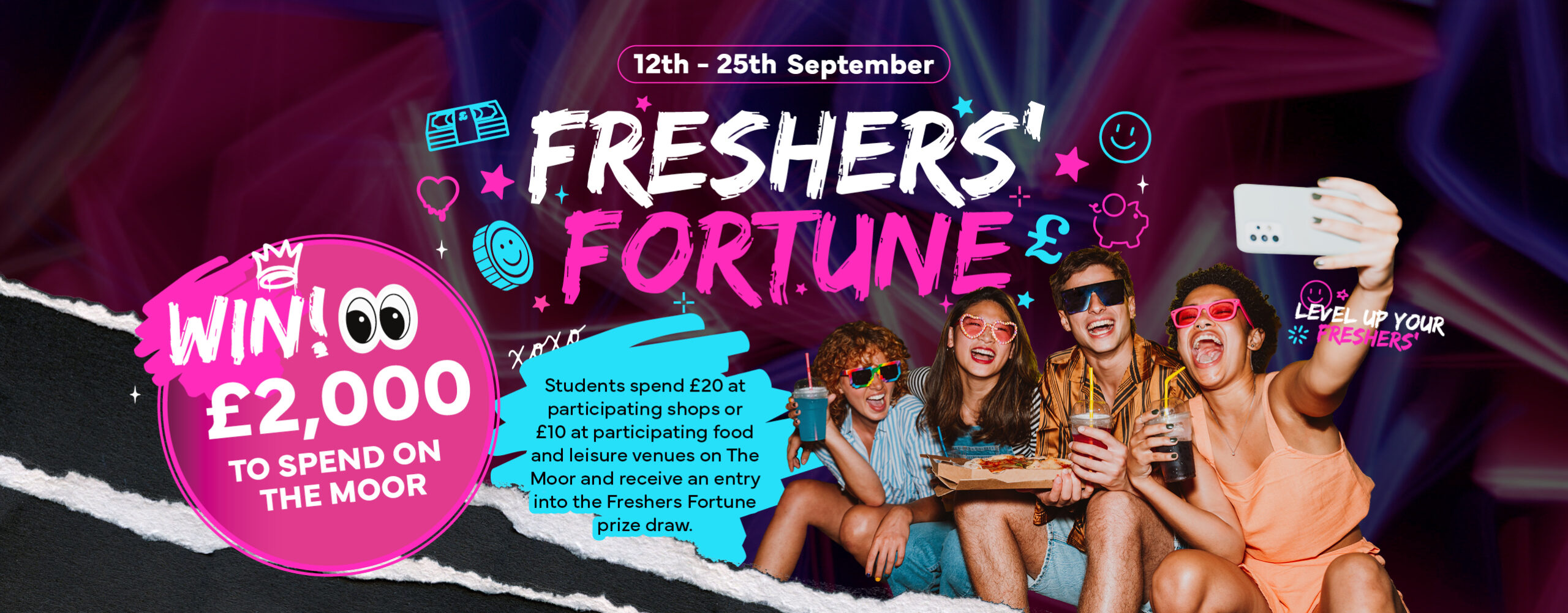 Freshers' fortune