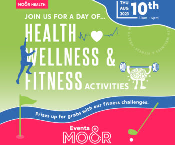 The moor health wellness and fitness event